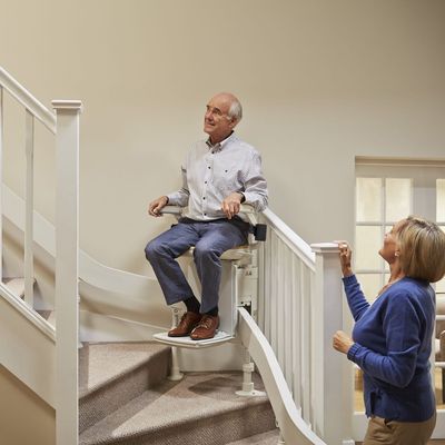 Acorn stairlift in a family home, Northern Ireland
